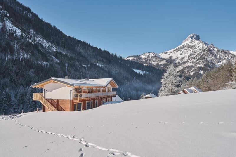 Naturparkresort Xeis Natur Apartments Johnsbach Exterior foto