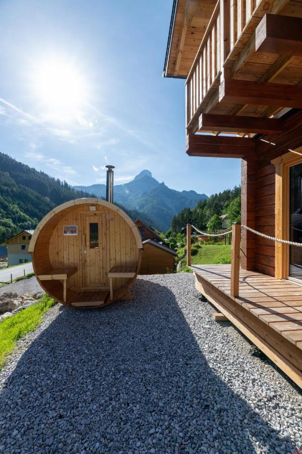 Naturparkresort Xeis Natur Apartments Johnsbach Exterior foto